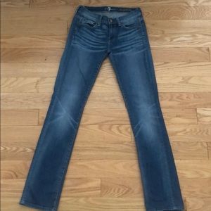 7 For All Mankind Blue Jeans